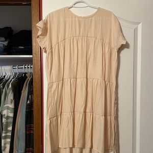 Peach babydoll Shein dress